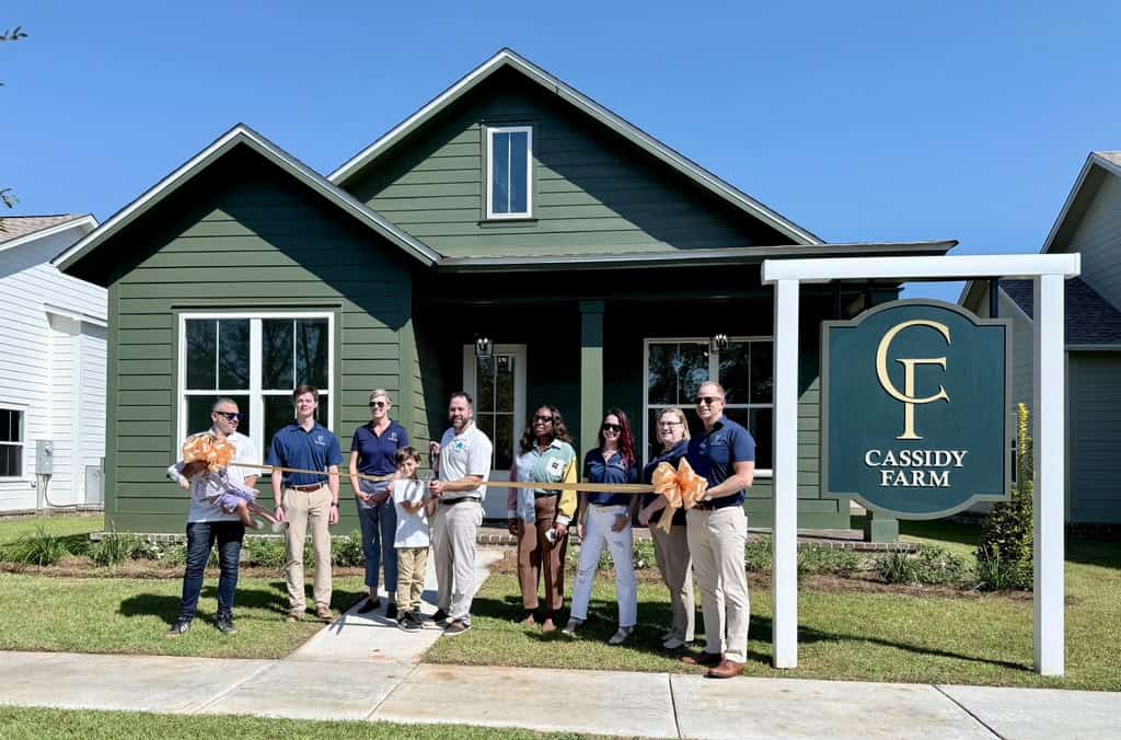 Cassidy Farm ribbon cutting